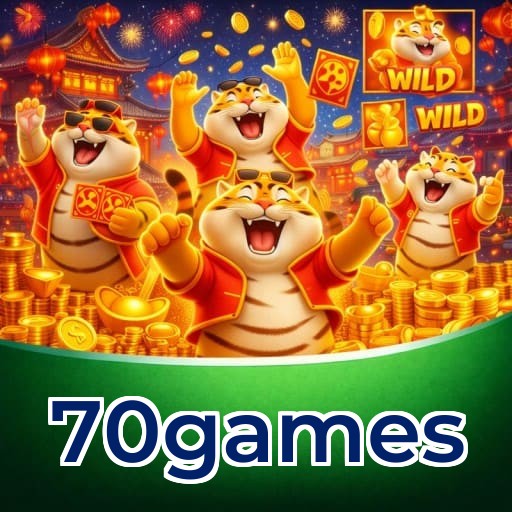 Catálogo de jogos 70games com fornecedores Pragmatic Play, Evolution, NetEnt